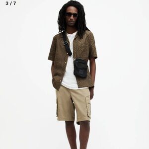 ALLSAINTS Pueblo Broderie Relaxed Fit Shirt